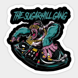 THE SUGARHILL GANG RAPPER Sticker